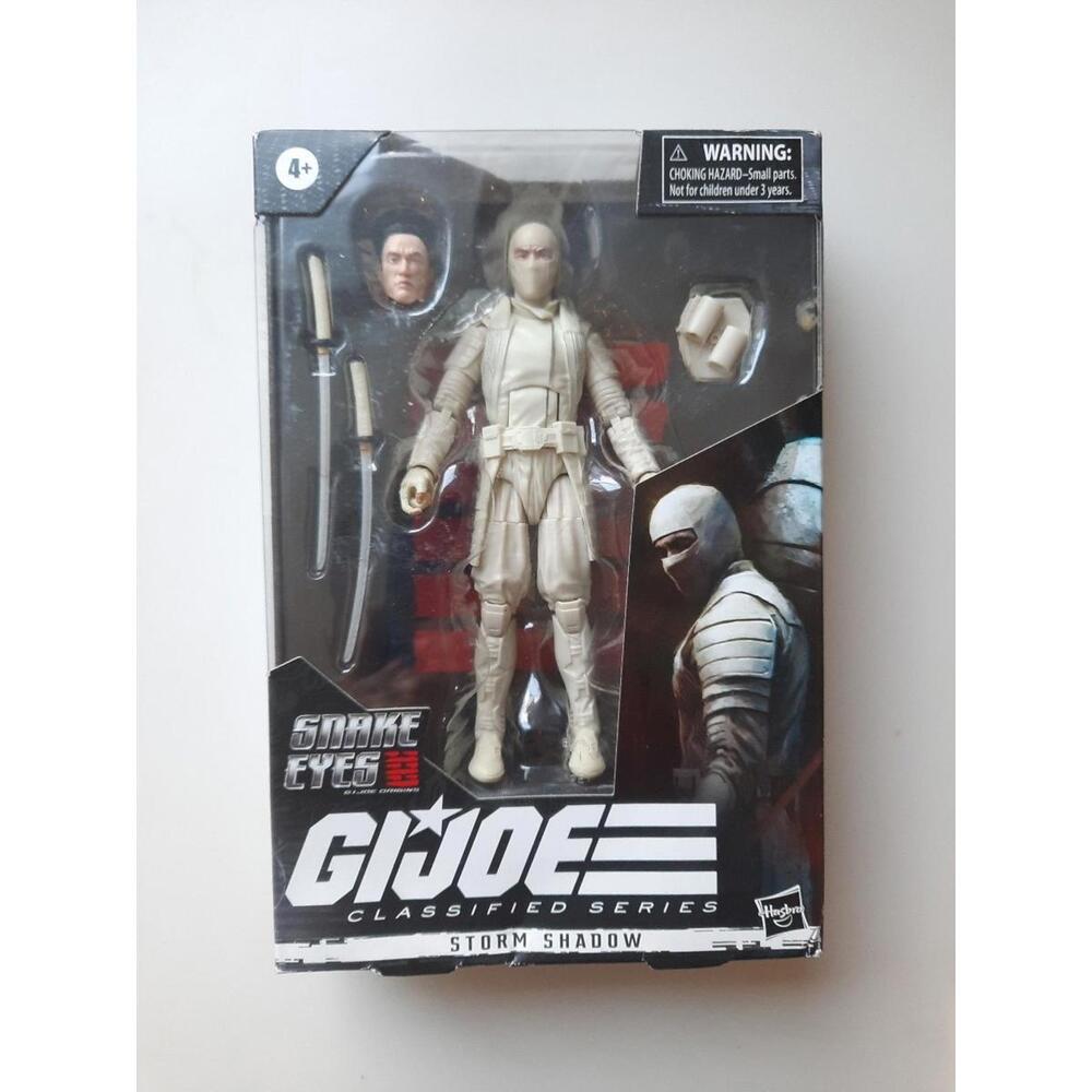 G.I. Joe Classified Series Snake Eyes: Storm Shadow Action Figure Damaged‎ Box